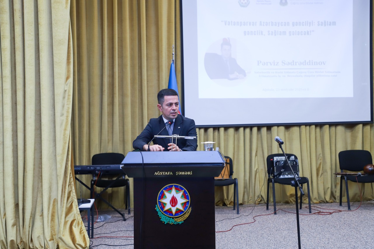 Dövlət Xidməti Ağstafada gənclər üçün tədbir keçirdi - FOTOLAR